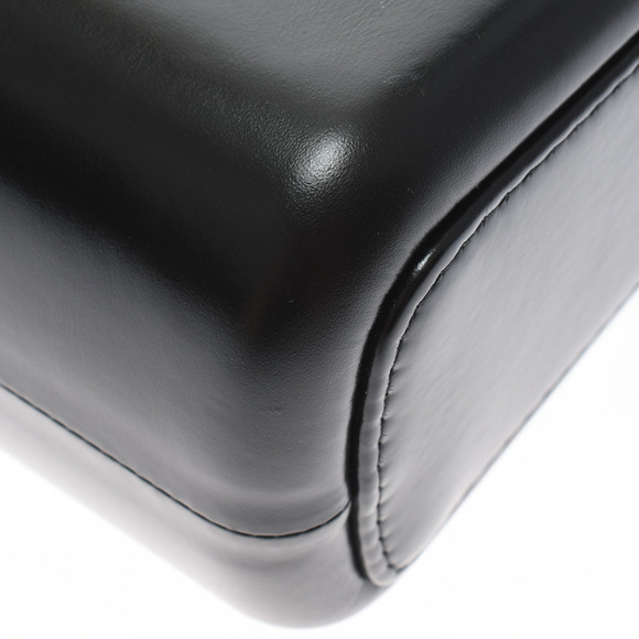 Chanel Black Gold Silver Hardware Vintage Calfskin Shoulder Bag - Picture 7 of 12